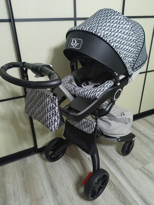 Як нова! Коляска Stokke Xplory V6 2в1 Dior повний комплект