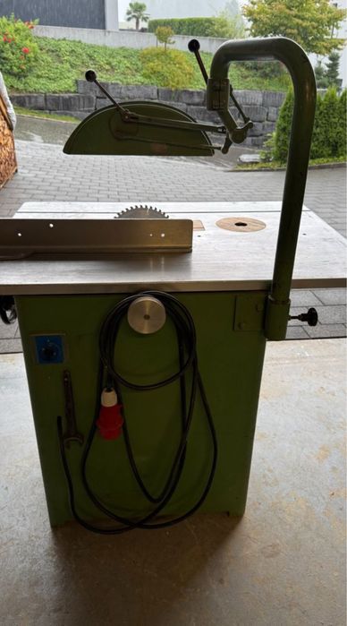 Piła stołowa z frezarką firmy WEBA