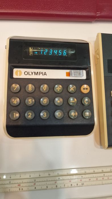 Calculadoras electrónicas antigas