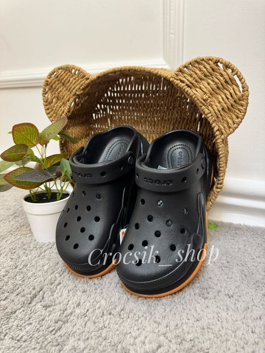 Жіночі крокси на платформі crocs Bubble Crush Clog