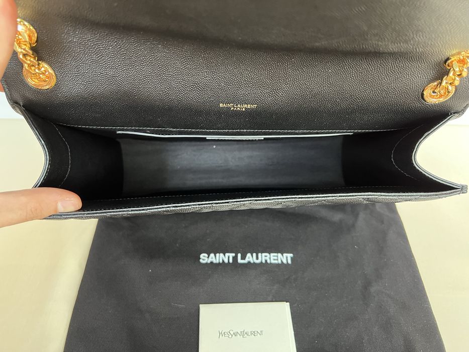 Torebka YSL Envelope black leather