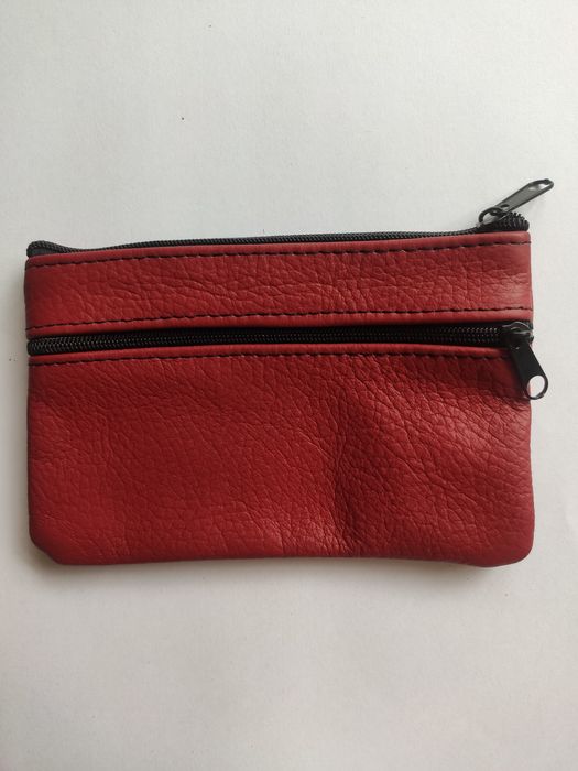 Etui na klucze mini portfelik Skórzane Skóra nowe