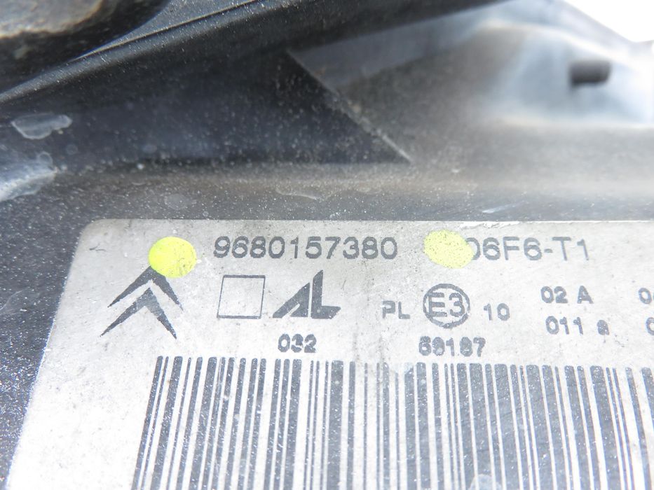 Lampa Prawa Przednia Citroen C3 I (fc_)