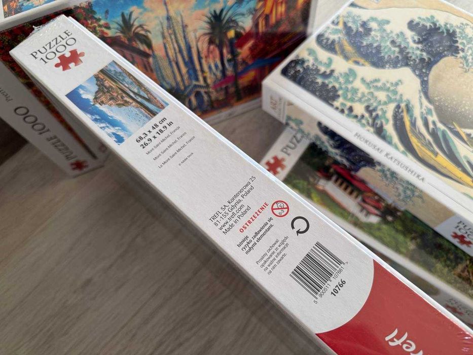 ПАЗЛ Trefl 1000 "Mount-Saint Michel, France"