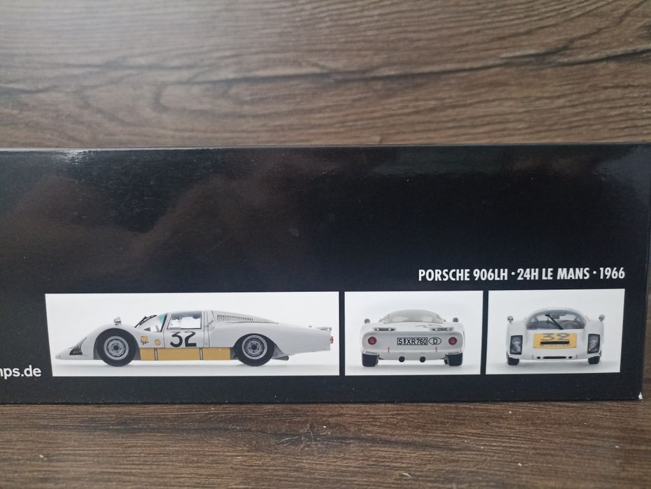 Porsche 906 LH 24le mans - minichamps 1/18