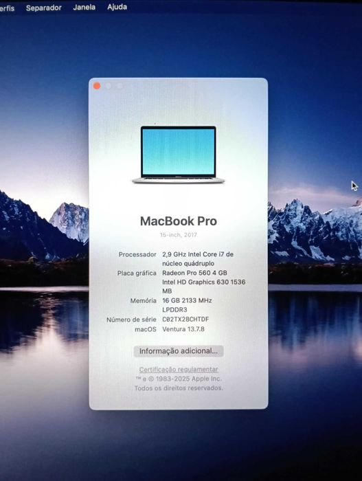 macbook pro15 2017