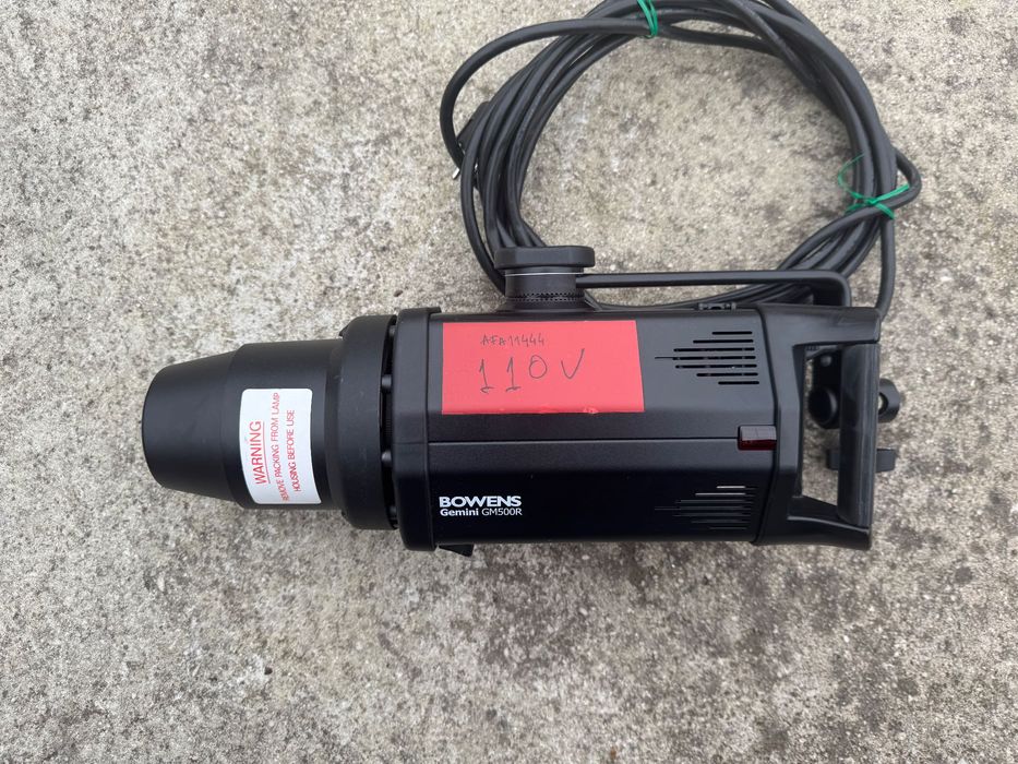 Vendo flash de estúdio Bowens Gemini GM500R – 500W
