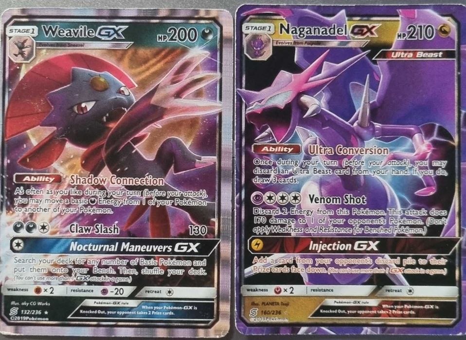Cartas Pokemon GX