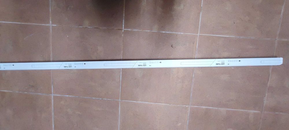 6 Lampadas Tubulares LED T8 G13 150 cm 23W 140lm/W 4000k NOVAS