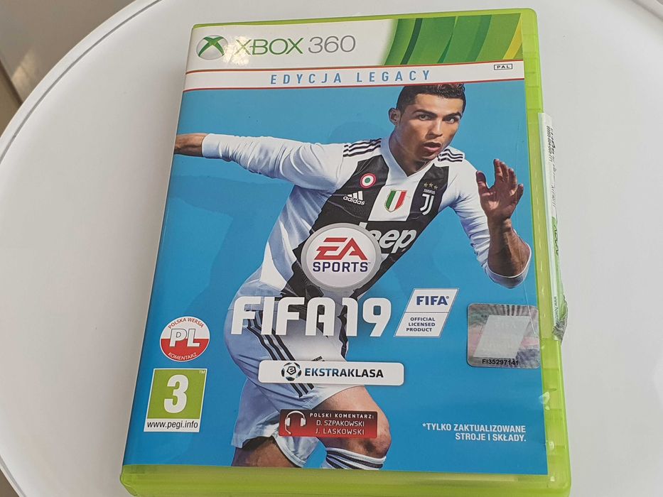 XBOX 360 FIFA 19 Edycja Legacy Polskie Wyd. Po Polsku Komentarz PL