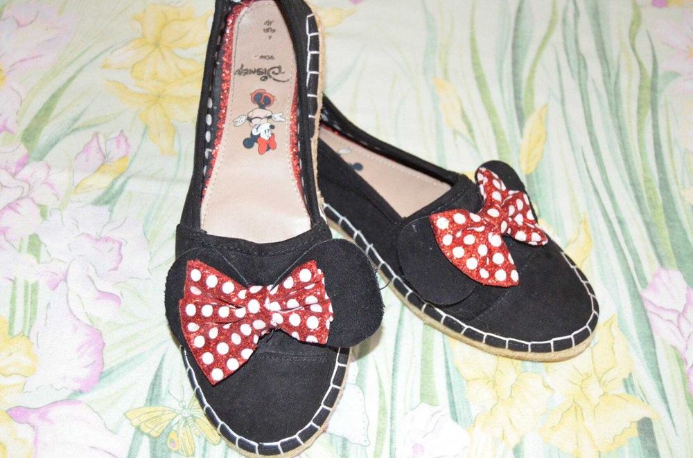 Оригинальные балетки- эспадрильи disney mickey