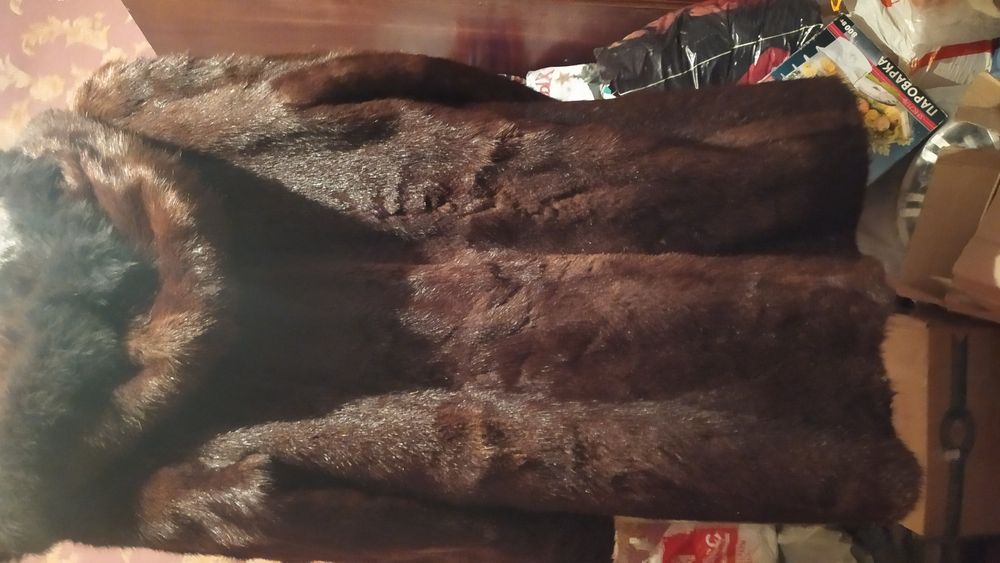 Норковая шуба натуральная