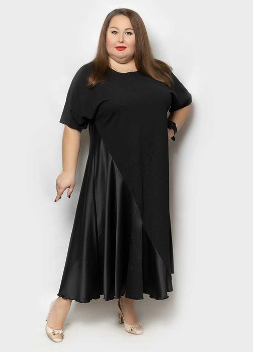 Сукня максі нові а-силует Libeamore батали 68,70,74