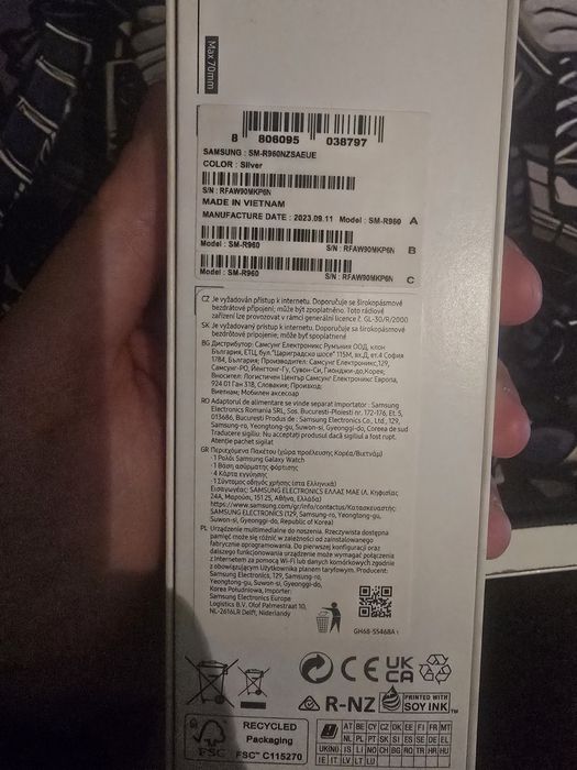 Vendo relógio Samsung Galaxy watch classic 6 80€