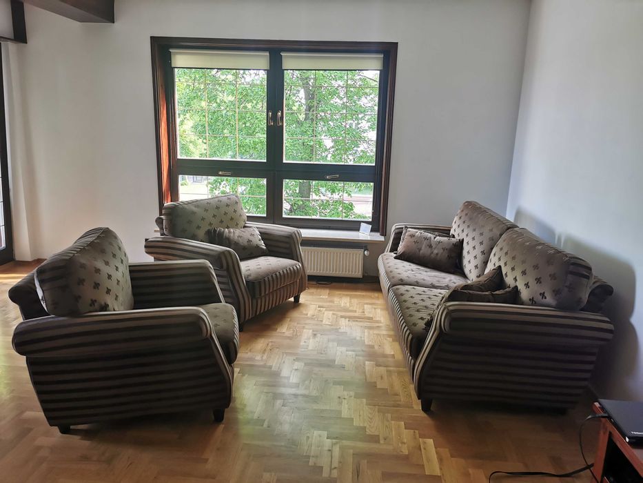 PROMOCJA!! Zestaw wypoczynkowy, sofa, fotele, meble gabinetowe