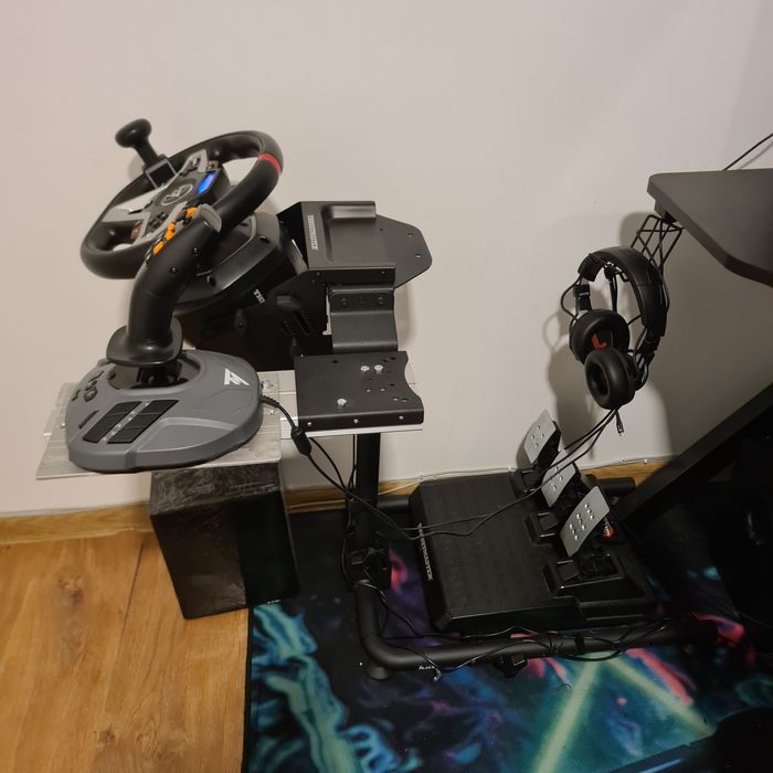 Thrustmaster, kierownica, joystick, sim, ets2, fs