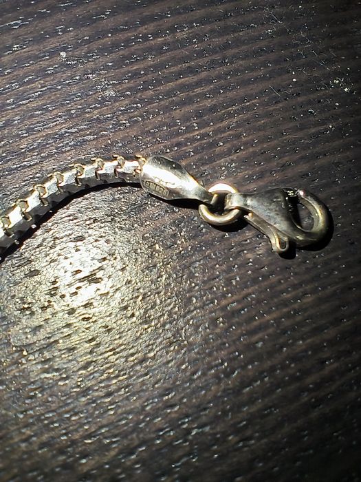 Срібний браслет з підвіскою серце