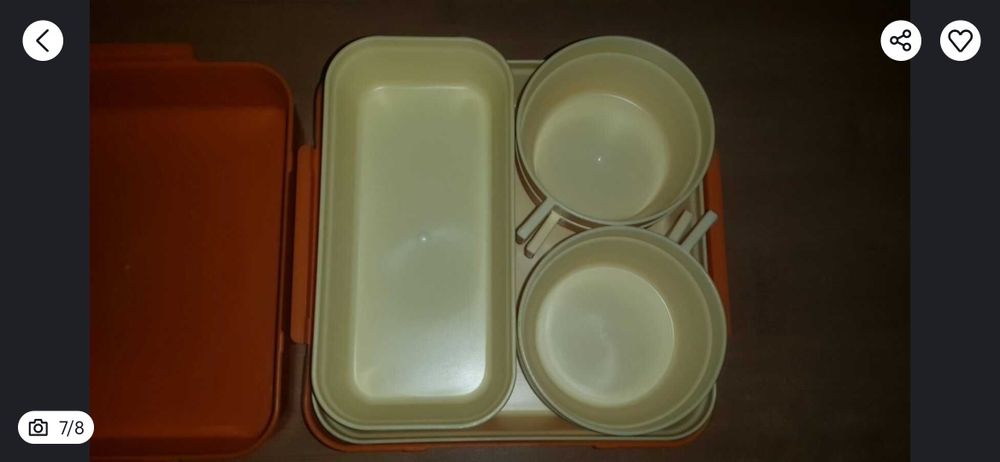 Набір  для мандрів.
Ланч - бокс, лотки для яєць для поїздки з рі