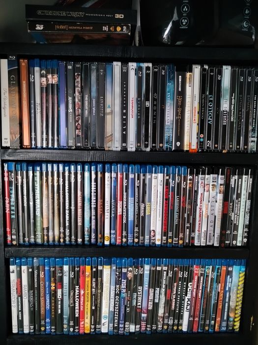 Kolekcja filmów Blu -Ray Pl