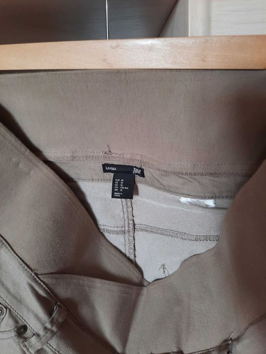 ciążowe spodnie HM r. 38