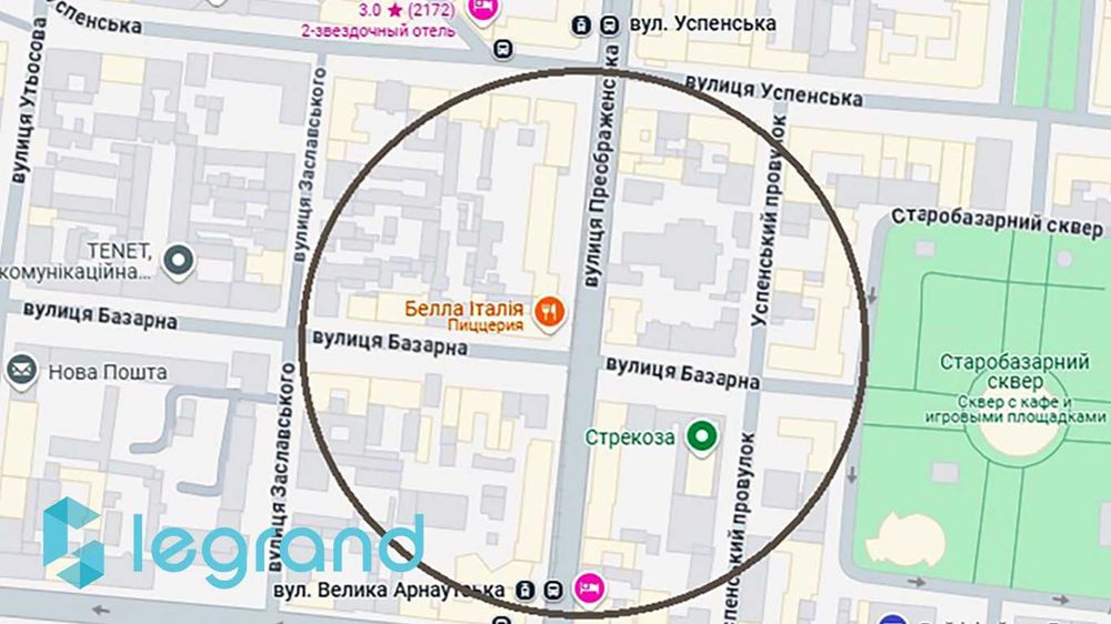 Помещение Преображенская/Приміщення Преображенська