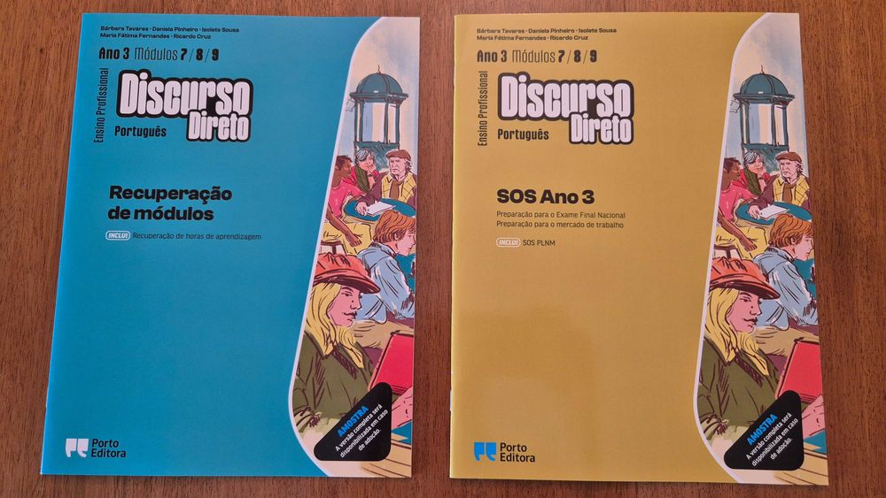 Vendo Dossier Prof. Português Ens. Profissional DISCURSO DIRETO 12ºAno