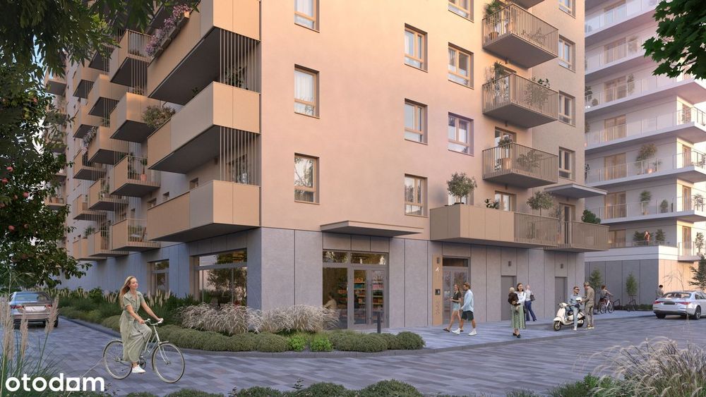 2-pokojowe mieszkanie 37m2 + balkon Bez Prowizji