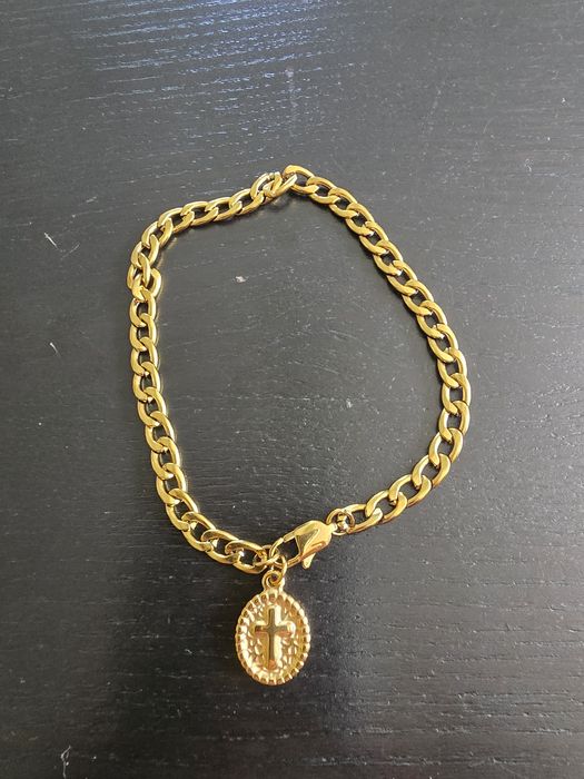 Pulseira em ouro cubano