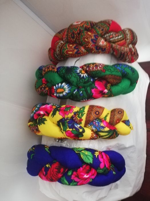 Обруч в українському стилі, етно обруч, обруч хустка