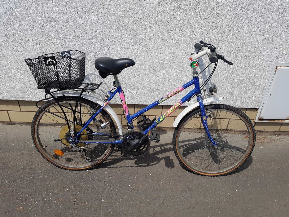 Włoski rower miejski, damski / młodzieżowy