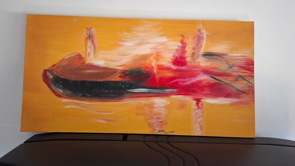 Quadro 100x50cm acrilico sobre tela