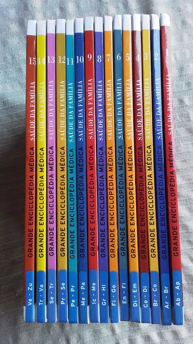 Grande Enciclopédia Médica "SAÚDE DA FAMÍLIA" - coleção de 15 volumes