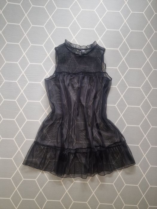 Siateczka sunkienka H&M M 38 tiul tiulową przezroczystą
