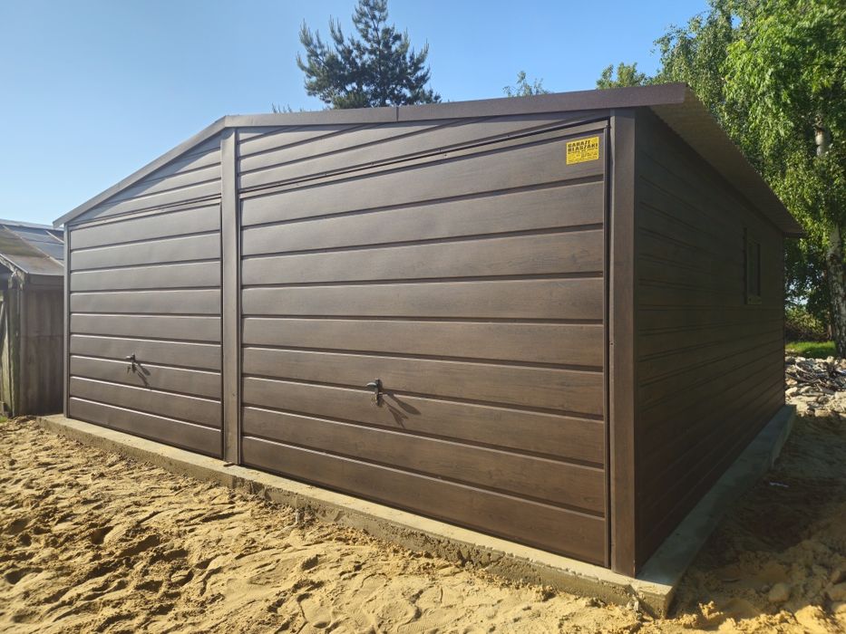 6x5.8 LUB Garaze Blaszane Garaz Blaszany Blaszak Blaszaki Garaże Garaż