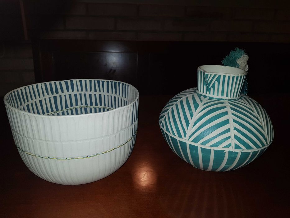 Taça & Jarro de cerâmica AW
