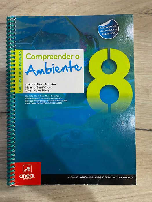 Caderno de atividades - "Compreender o Ambiente" 8ºAno