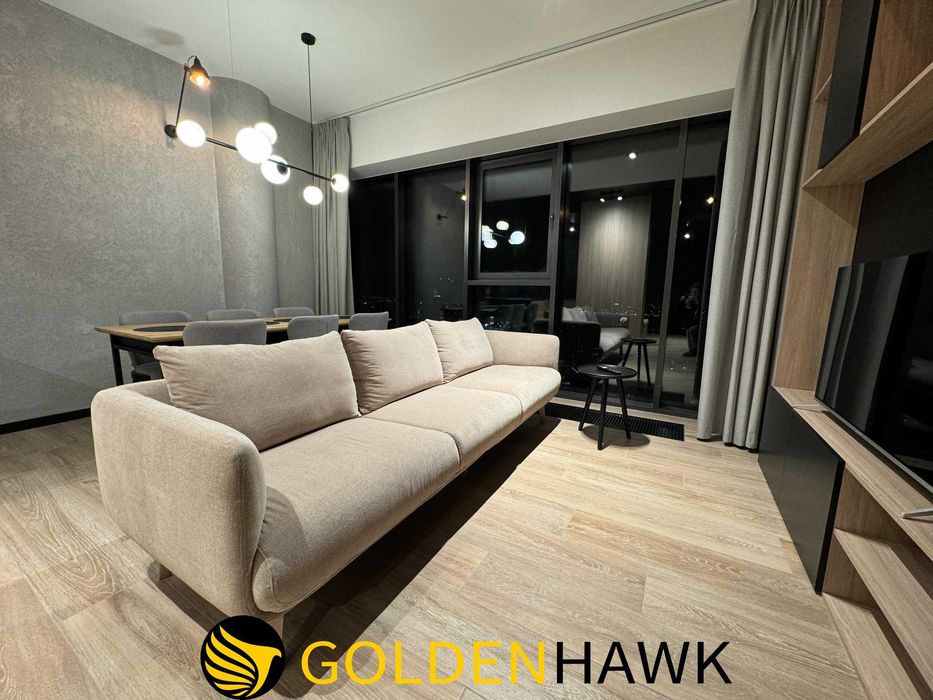 Apart 2 pokojowy, 18 piętro, Hanza Tower z miejscem postojowym