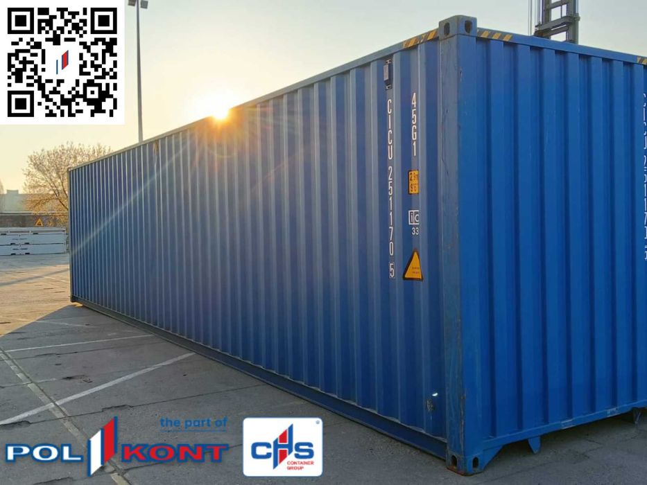 Kontener Morski Magazynowy 2-3 letni - 40HC IICL - 12m - VY
