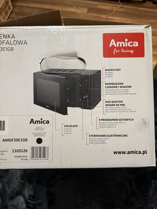Kuchenka mikrofalowa Amica