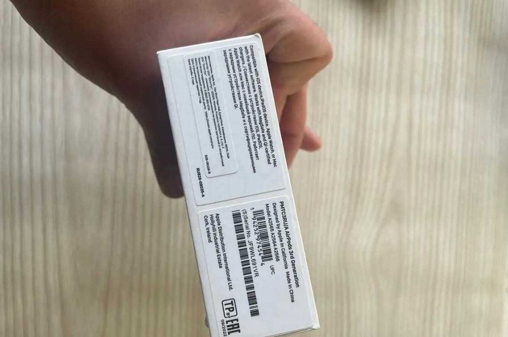 РОЗПРОДАЖ! Безпровідні навушники аірподс 3 + чохол на кейс!