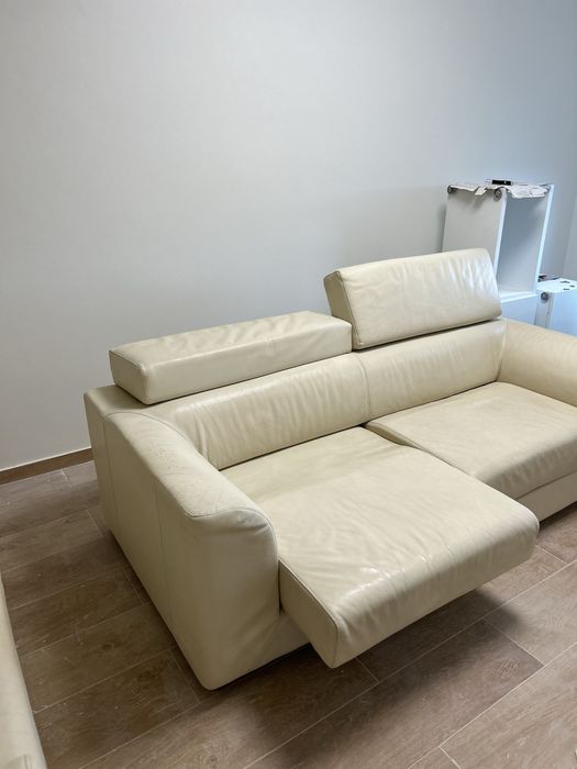 Sofá de Pele 2 lugares