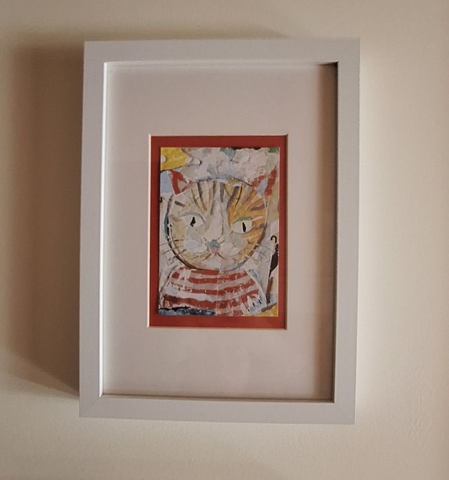 Quadro "Gato" -entrega em mão64752123461251120