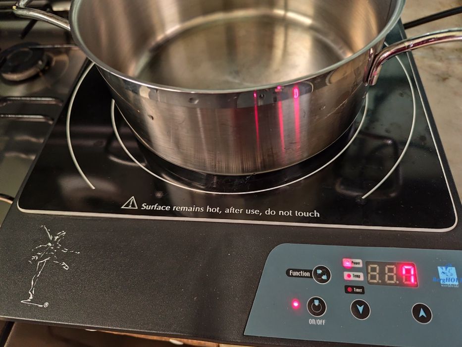 Placa indução portátil