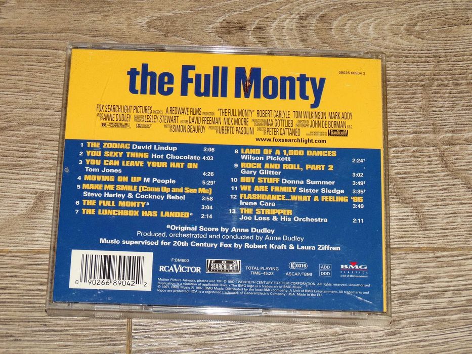 The Full Monty OST  CD