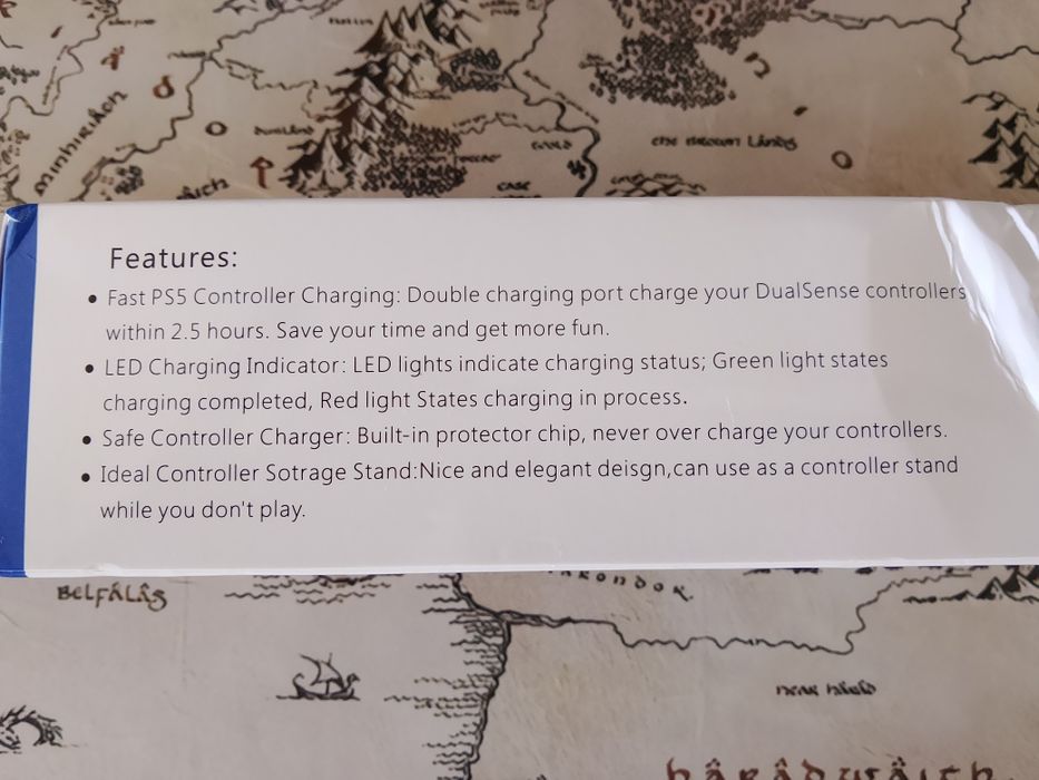 Stacja ładująca do padów PS5