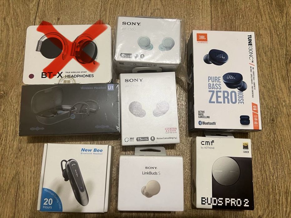 Безпровідні навушники  sony jbl new bee