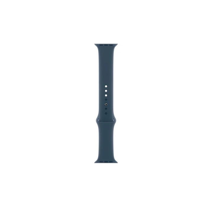Bracelete Apple storm blue sport band 45 mm (m/l)- nova, 2 anos de garantia