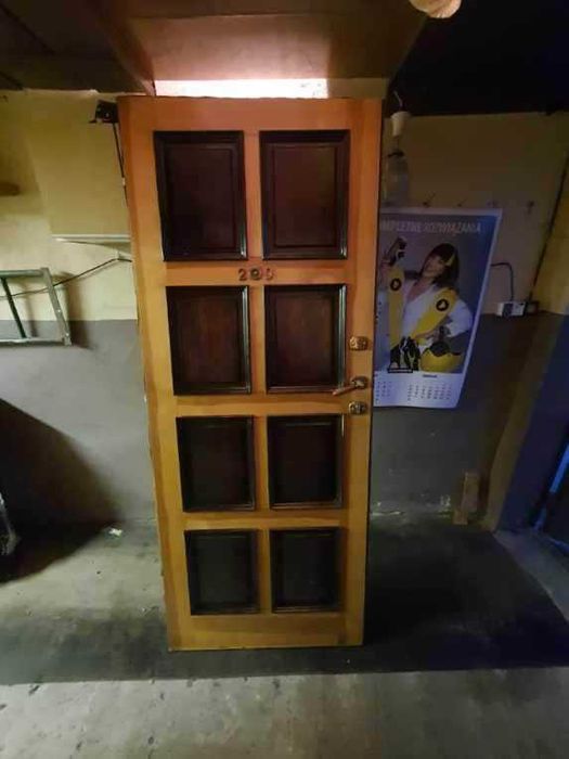 Drzwi wejściowe szer.80 wys. 203