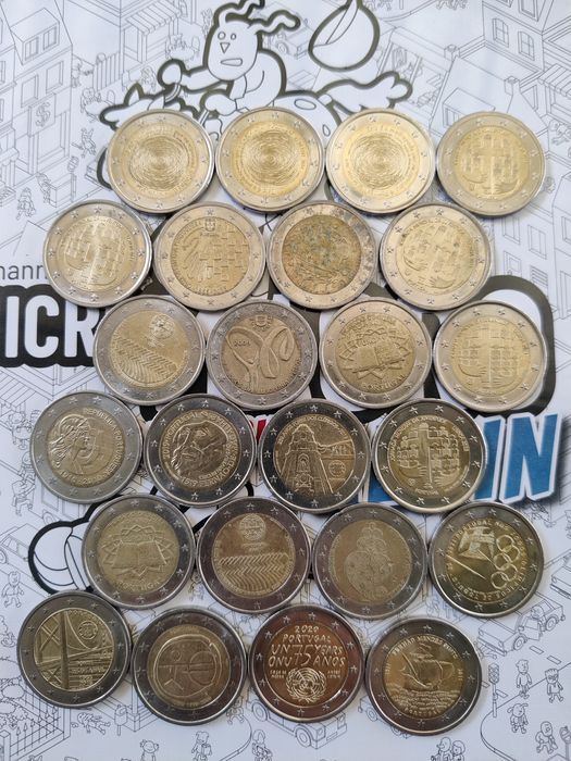 Moedas € comemorativas de Portugal