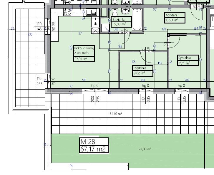 Parkitka OGRÓDEK mieszkanie taras balkon garaż - Widok 2